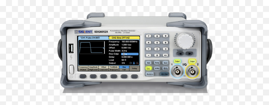 Sdg6000x Series Pulsearbitrary Waveform Generator Siglent - Siglent Sdg6000x Emoji,Waveform Png