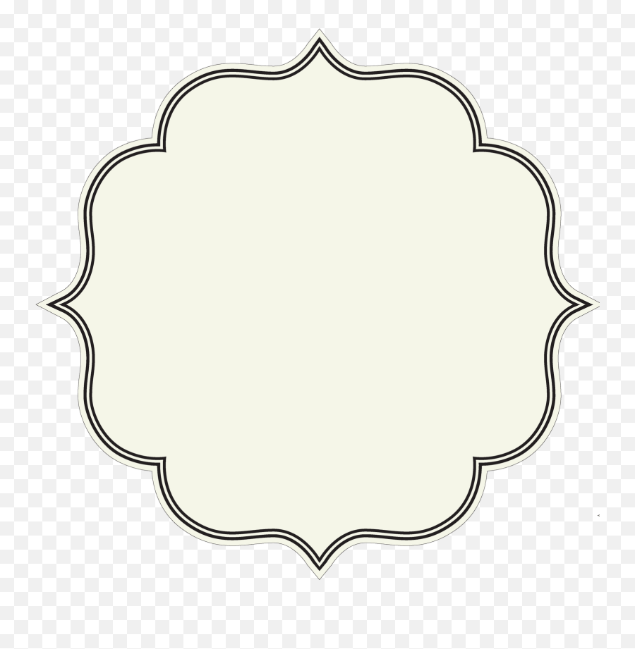 Moldura Arabesco Vetor Png - Vector En Forma De Nube Emoji,Arabescos Png