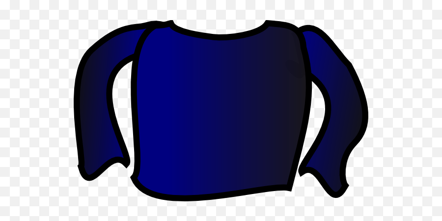 Round Neck Plain T Shirt - Clip Art Library Blue Long Sleeve Shirt Clipart Emoji,T-shirt Clipart