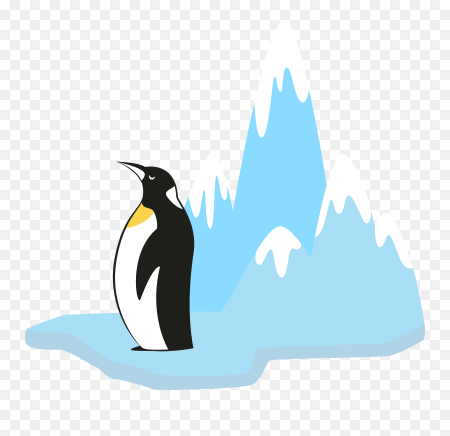 Penguins On A Glacier Png U0026 Free Penguins On A Glacierpng - Glacier Clipart Emoji,Golden Snitch Clipart