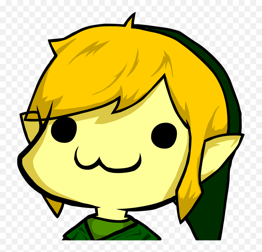 Link Legend Of Zelda Derp Full Size Png Download Seekpng - Toon Link Link Profile Emoji,Legend Of Zelda Png