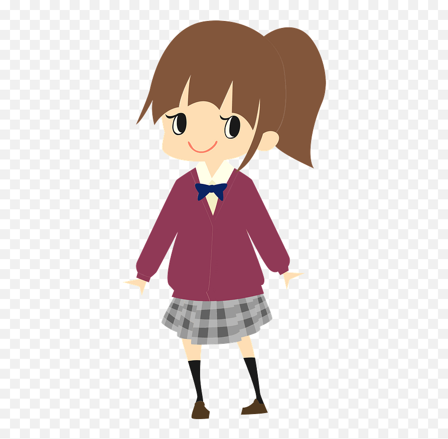 Schoolgirl Uniform Clipart - Brittany Sailor Clipart Vector Free Emoji,Uniform Clipart