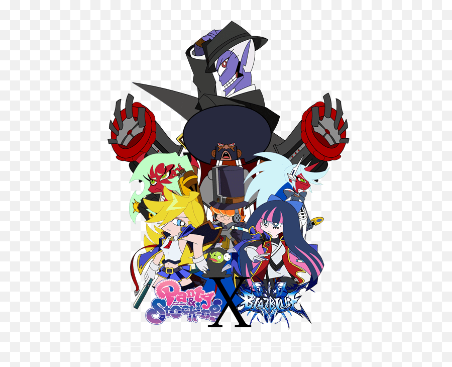 Panty And Stocking With Blazblue - Panty And Stocking Blazblue Emoji,Panty And Stocking Logo