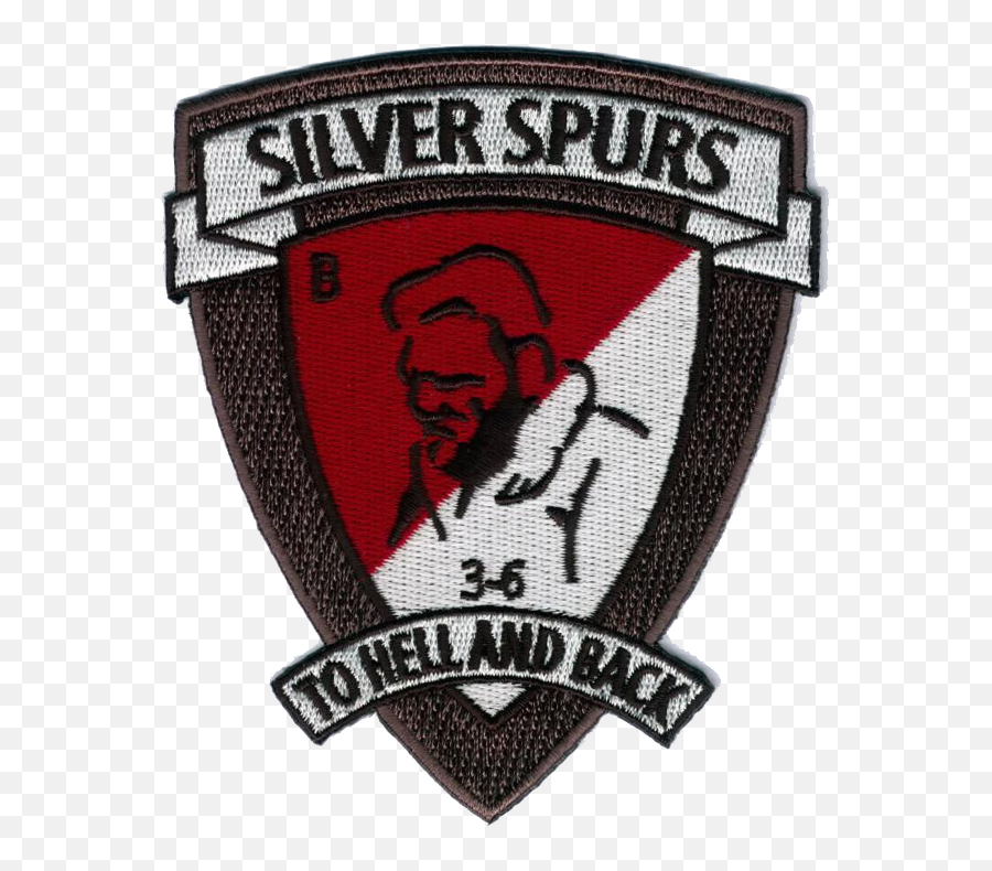 Us Army B Trp 36 Cav Silver Spurs - Solid Emoji,Spurs Logo