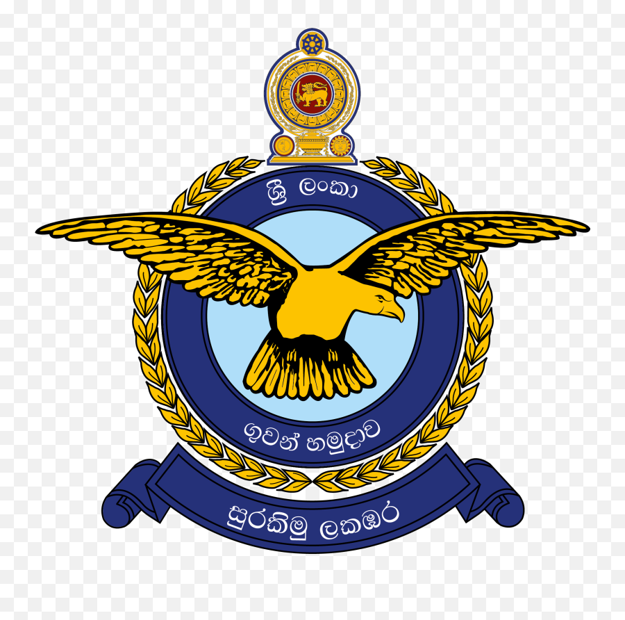 Sri Lanka Air Force - Sri Lanka Air Force Crest Emoji,Air Force Logo