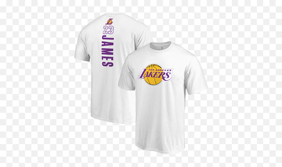 T Shirt Png - Los Angeles Lakers Lebron James Backer Name Los Angeles Lakers Long Sleeve Shirts Emoji,Lebron James Lakers Png