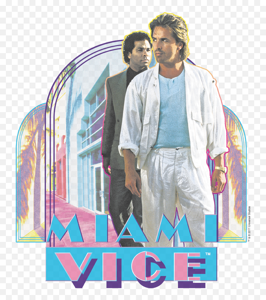Miami Vice - Miami Vice Digital Art Emoji,Miami Vice Logo