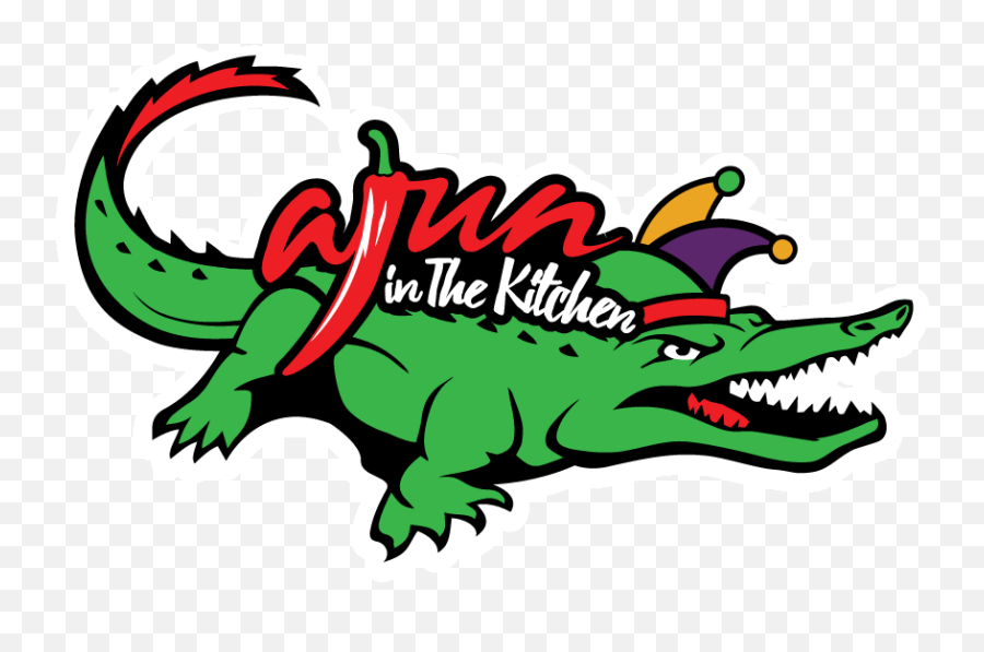 Clipart Alligator Cajun Clipart - Animal Figure Emoji,Alligator Logo