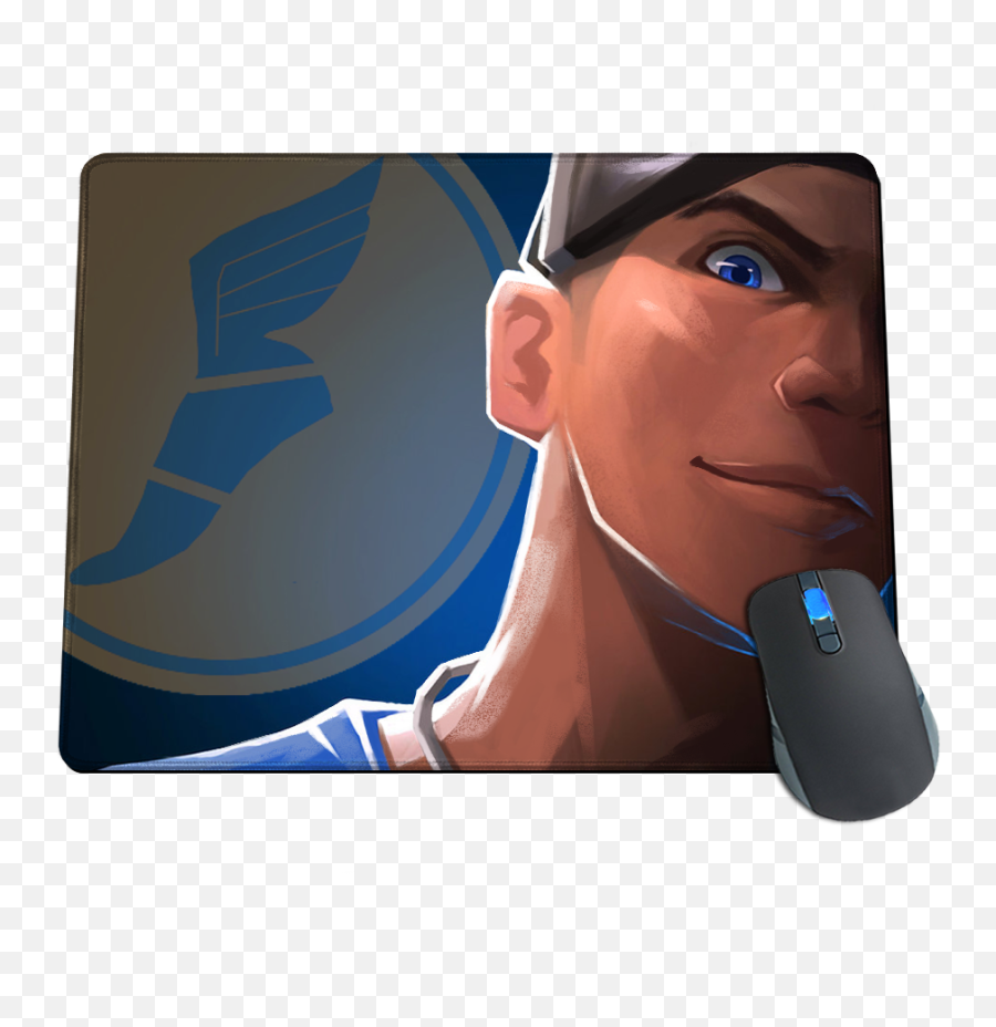 Valve Storeblu Scout Extreme Closeup Mouspead Emoji,Tf2 Scout Png