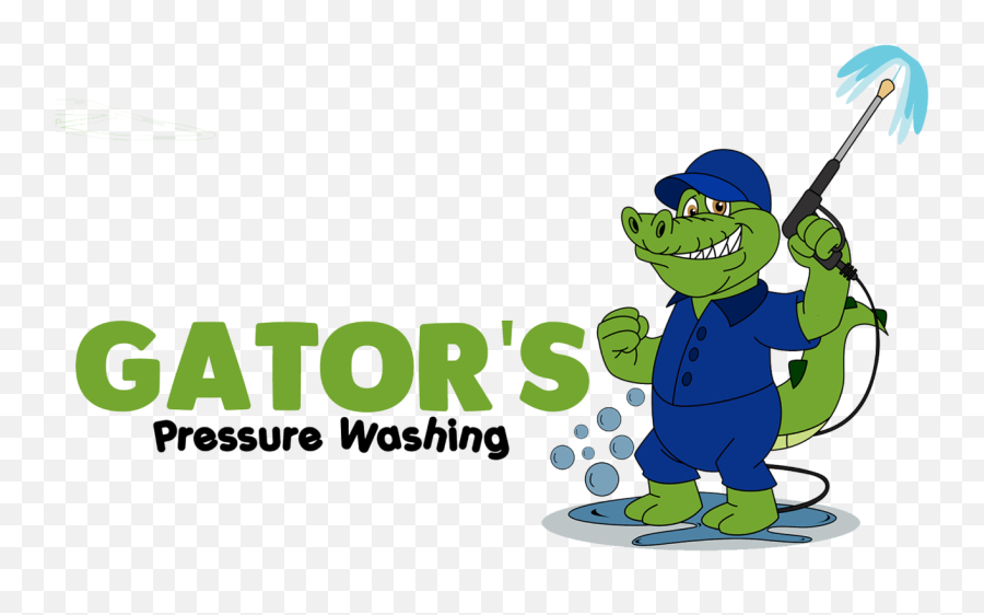 Gatoru0027s Pressure Washing - Cartoon Clipart Full Size Emoji,Washer Clipart