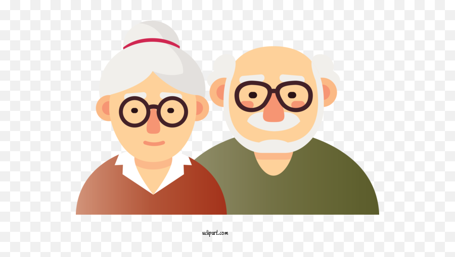 People Face Facial Hair Glasses For Grandparents Emoji,Facial Hair Png