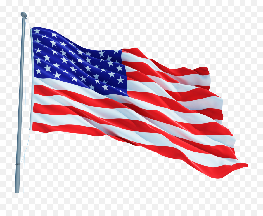 America Flag Png Transparent Image - American Flag Png Emoji,American Flag Png