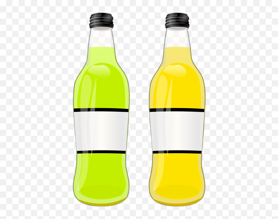 Beer Bottleplastic Bottleglass Bottle Png Clipart - Soda Pop Bottle Clipart Emoji,Beer Bottle Clipart