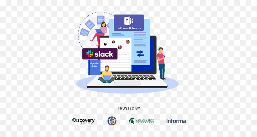 Slack To Teams Migration Guide For It Admins Emoji,Microsoft Teams Logo Png
