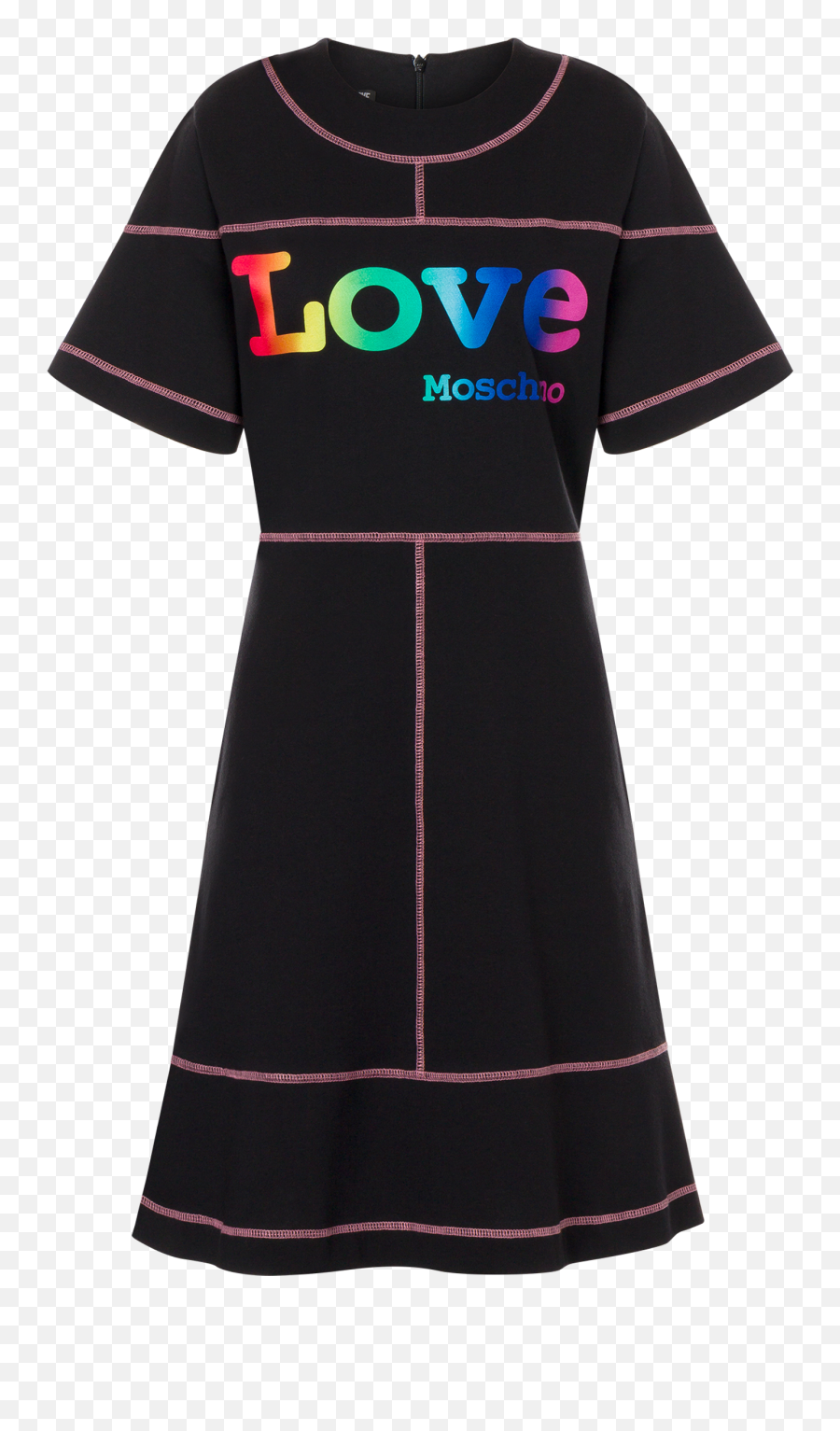 Heavy Jersey Dress Rainbow Logo - Basic Dress Emoji,Rainbow Logo