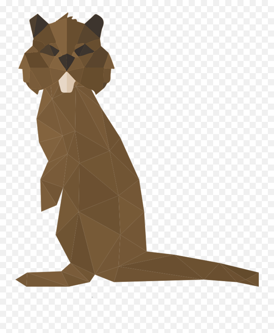 Castor - Otter Clipart Full Size Clipart 4879975 Cat Emoji,Otter Clipart