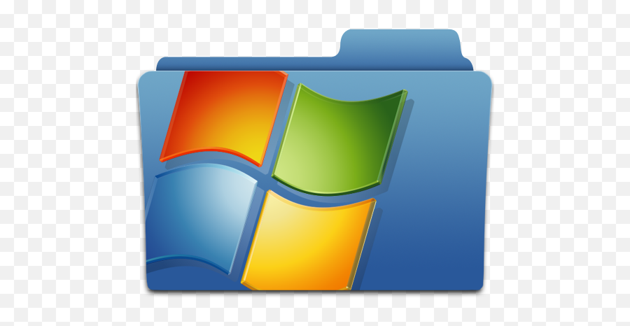 Microsoft Logo - Clip Art Library Windows Os Folder Icon Emoji,Microsoft Logo Png