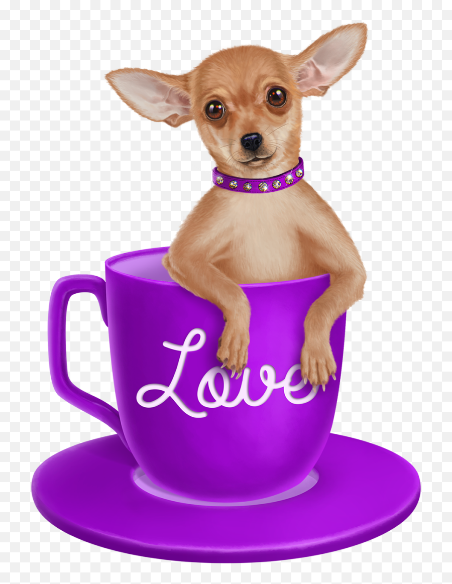 Pin - Saucer Emoji,Chihuahua Clipart