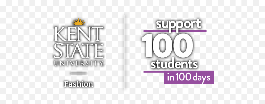 100 Students - Language Emoji,Kent State Logo
