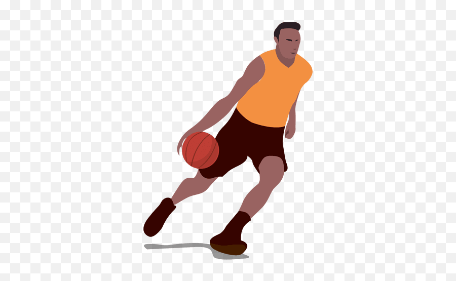 Basketball Player Cartoon - Cartoon Basketball Player Png Emoji,Basketball Player Clipart