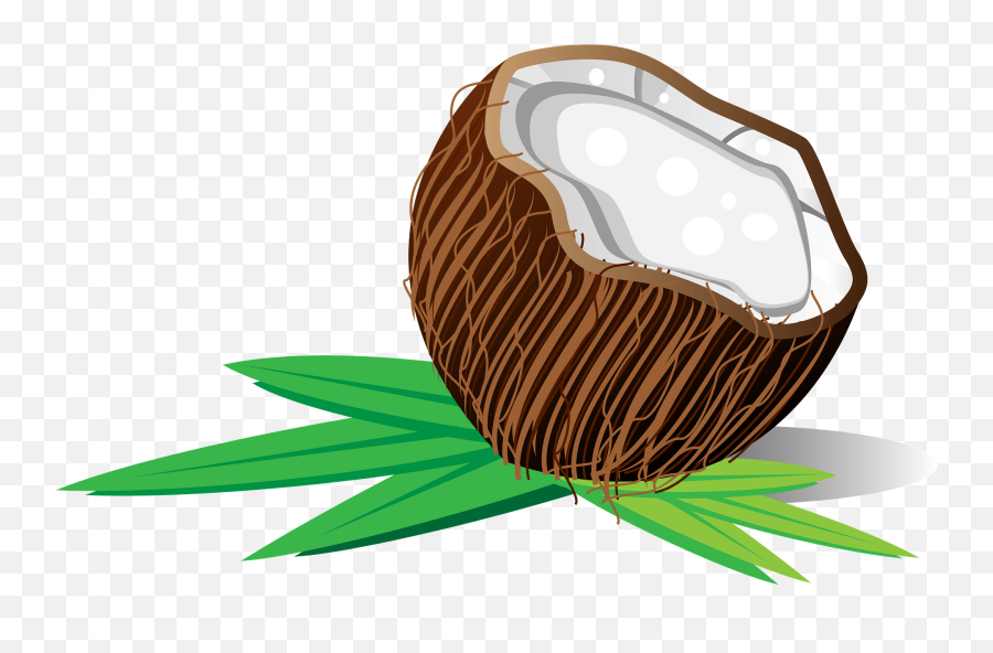Coconut Clipart - Fresh Emoji,Coconut Clipart