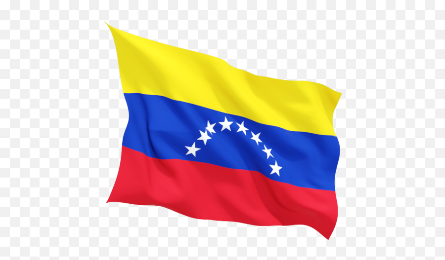 Fluttering Flag - Venezuela Flag In Png Emoji,Venezuela Flag Png