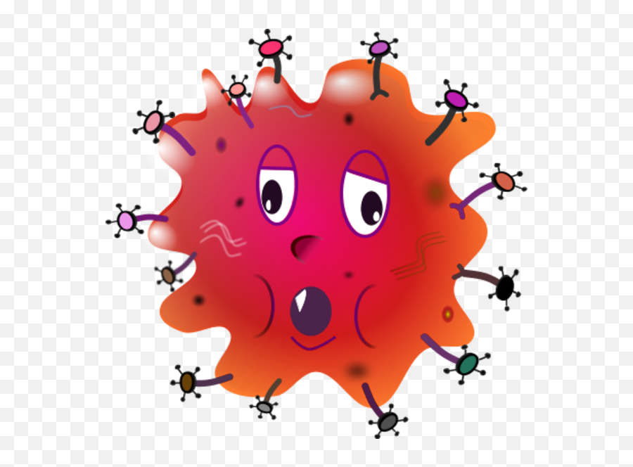 Germs Clipart Preschooler Germs - Disease Clipart Png Emoji,Germs Clipart