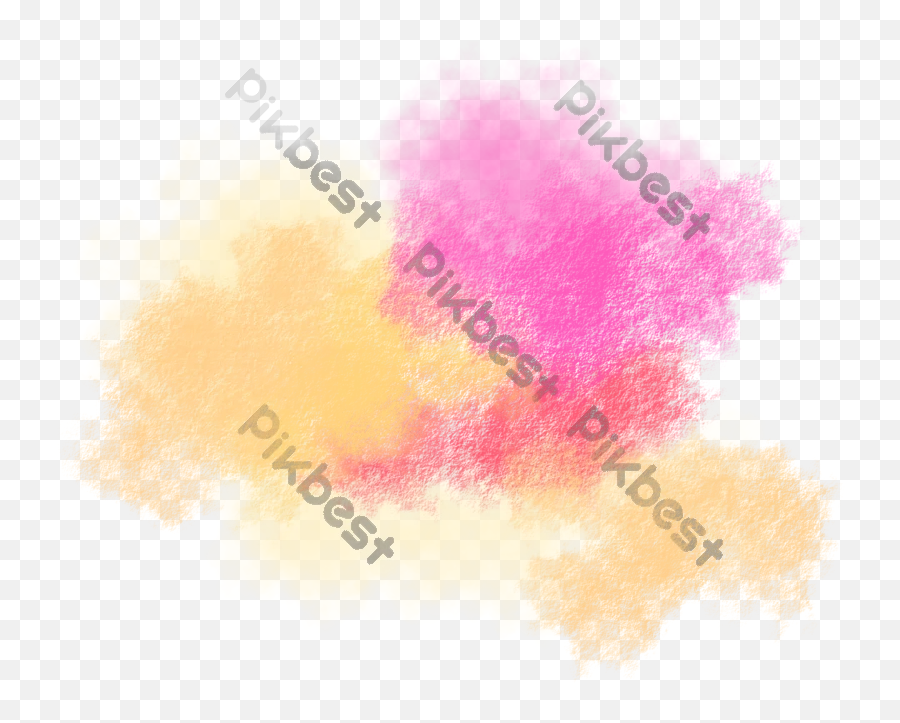 Girly Pink Watercolor Graffiti Vector - Stain Emoji,Pink Watercolor Png