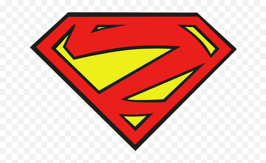 Superman Clipart - Clip Art Library Superman Logo Png Emoji,Superman Logo Vector