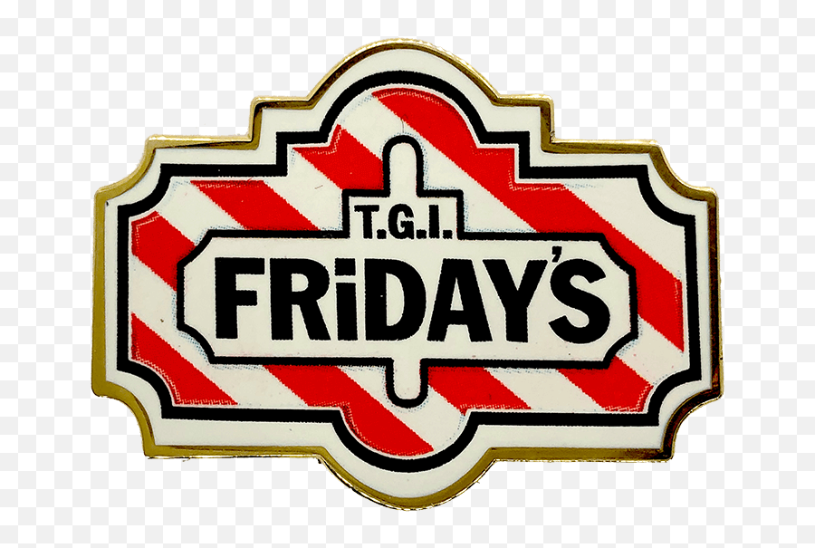 Printed Custom Lapel Pins - The Pin Center Tgi Fridays Gift Card Emoji,Tgif Fridays Logo
