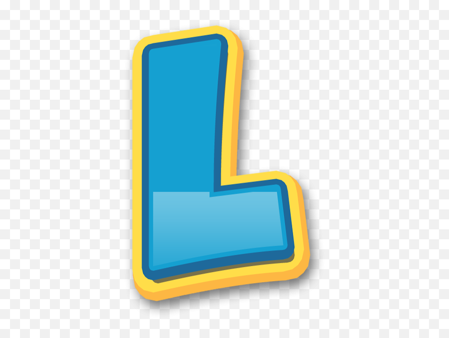Alphabet Paw Patrol Letter L - Paw Patrol Font L Emoji,L Png