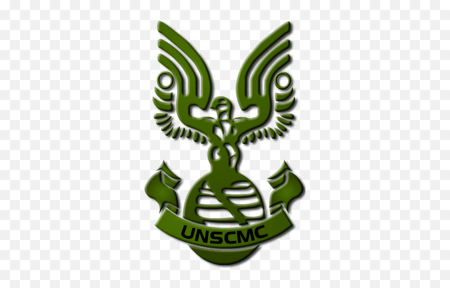 United Nations Space Command Marine Corps Halo Fanon Fandom - Halo Unsc Logo Transparent Emoji,Space Command Logo