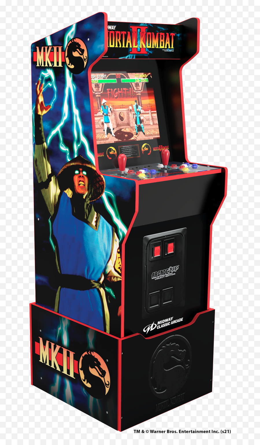 Arcade1up Midway Legacy Edition Cabinet - Midway Legacy Arcade1up Emoji,Mortal Kombat 3 Logo