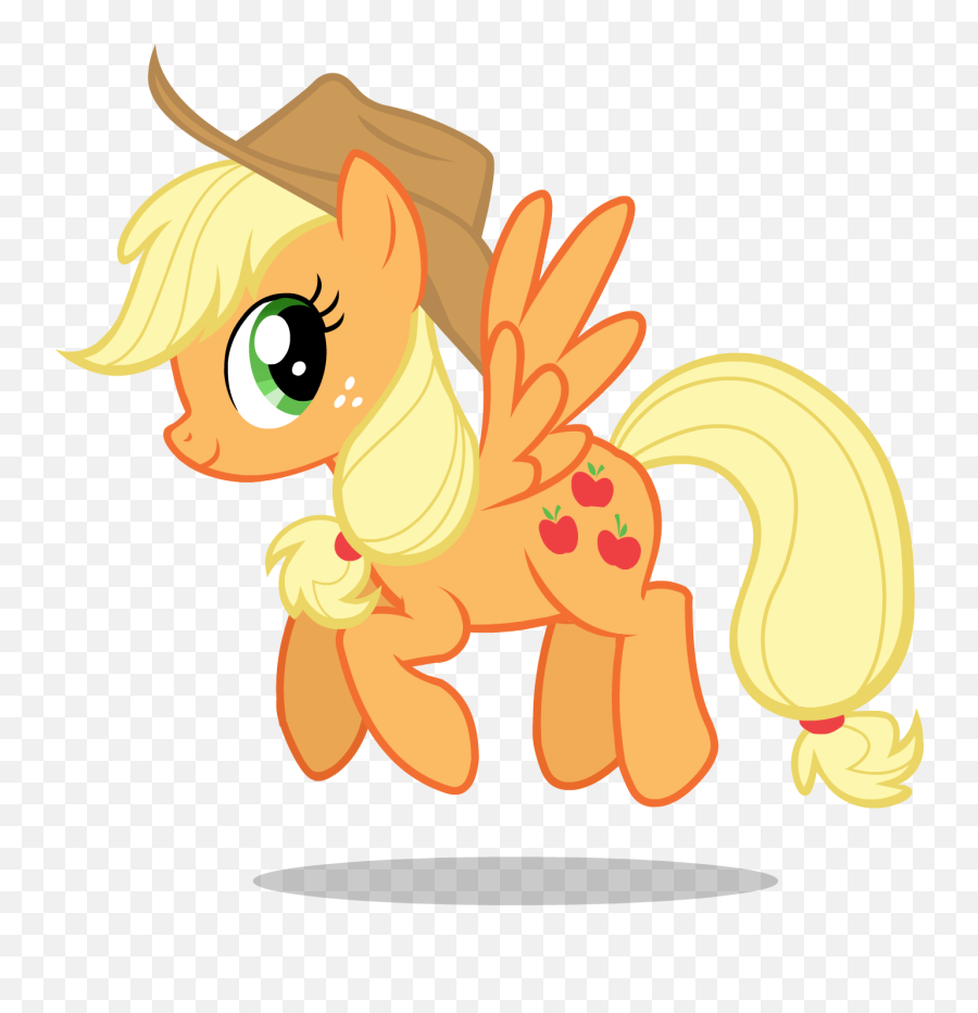 Applejack - My Little Pony Applejack Wings Hd Png Download My Little Pony Applejack Pegasus Emoji,Applejack Png