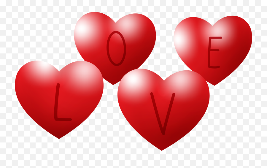 Love Symbols - Heart Images Download Transparent Png Clip Art 4 Hearts Emoji,Heart Symbol Png