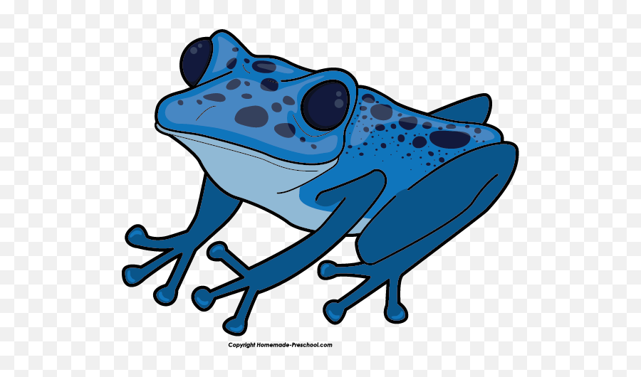 Free Frog Clipart 3 - Poison Dart Frog Clipart Emoji,Frog Clipart