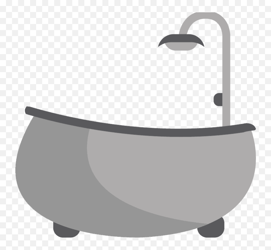 Bathtub Emoji Clipart Free Download Transparent Png - Serveware,Bathtub Clipart Black And White