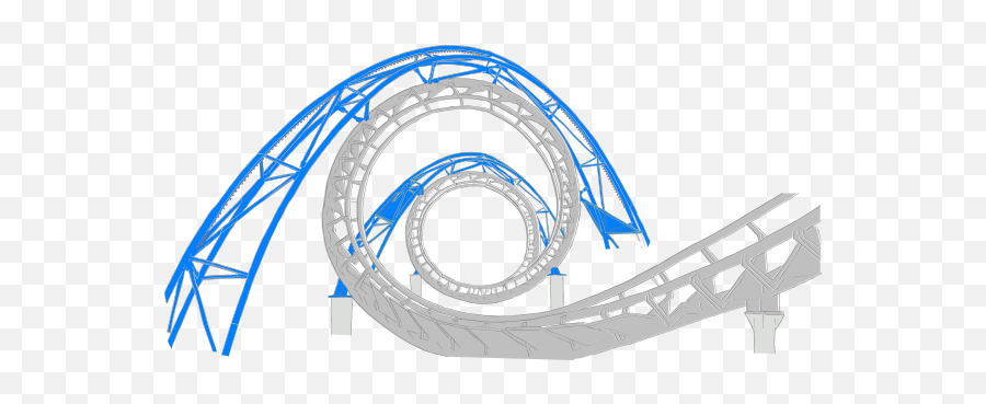 Wind Rider Clip Art At Clkercom - Vector Clip Art Online Corkscrew Emoji,Roller Coaster Clipart