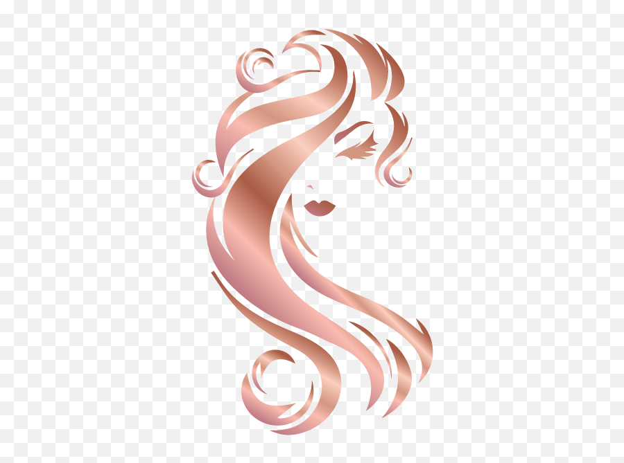 Beauty Logo Maker - Girly Emoji,Hair Logo