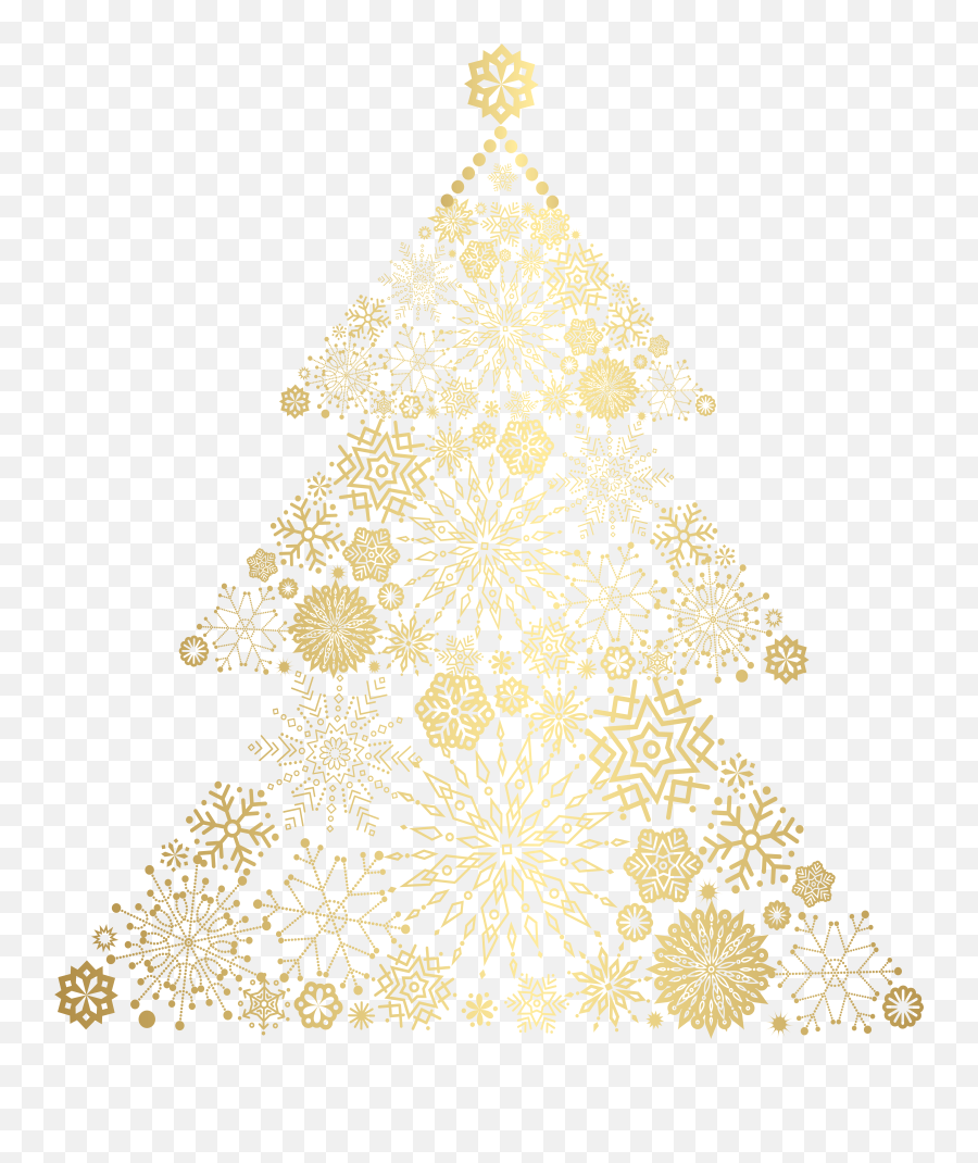 Gold Christmas Tree Png Transparent Emoji,Christmas Tree Png