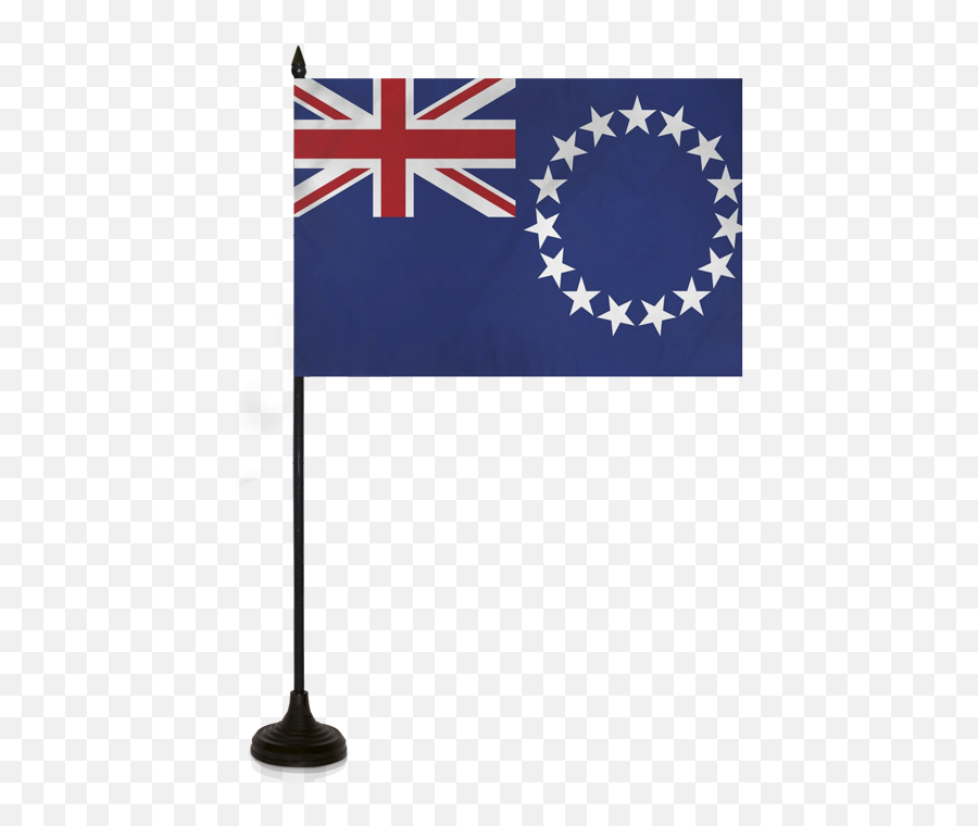 Custom Flags And Country Flags Desk Flag - Cook Islands Flag Emoji,Car Logo With Flags