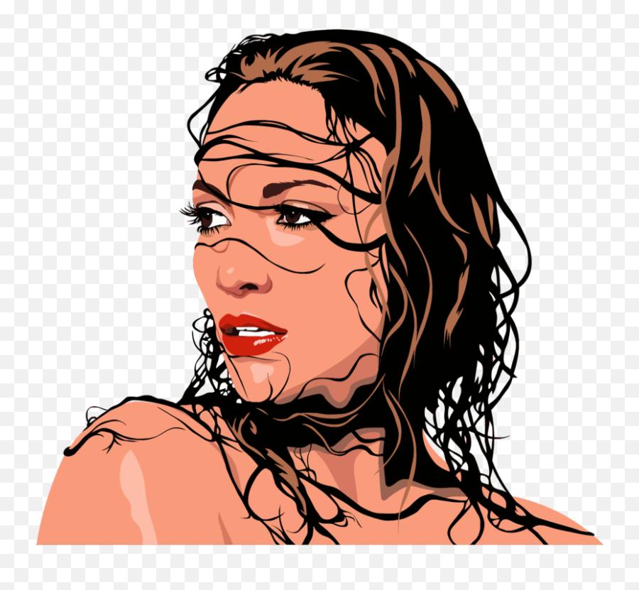 Jennifer Lopez Actor Drawing Facial Hair Cartoon - J Lo Clip Emoji,Facial Hair Png