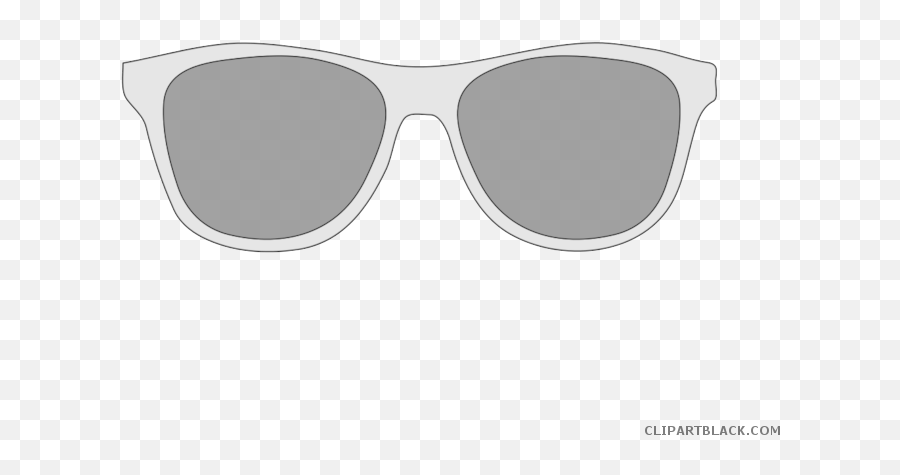 Download Hd July Clipart Sunglasses - Sunglasses Transparent Full Rim Emoji,July Clipart