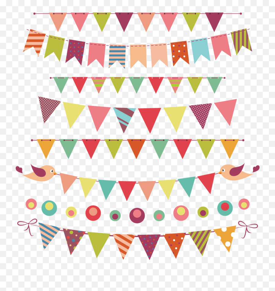 Bunting Decoration Party Parties Celebration Png Images Emoji,Bunting Clipart