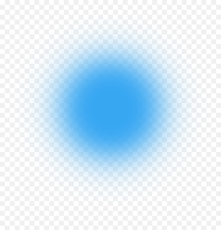 Black Circle Fade - Transparent Blue Glow Light Emoji,Black Circle Fade Png
