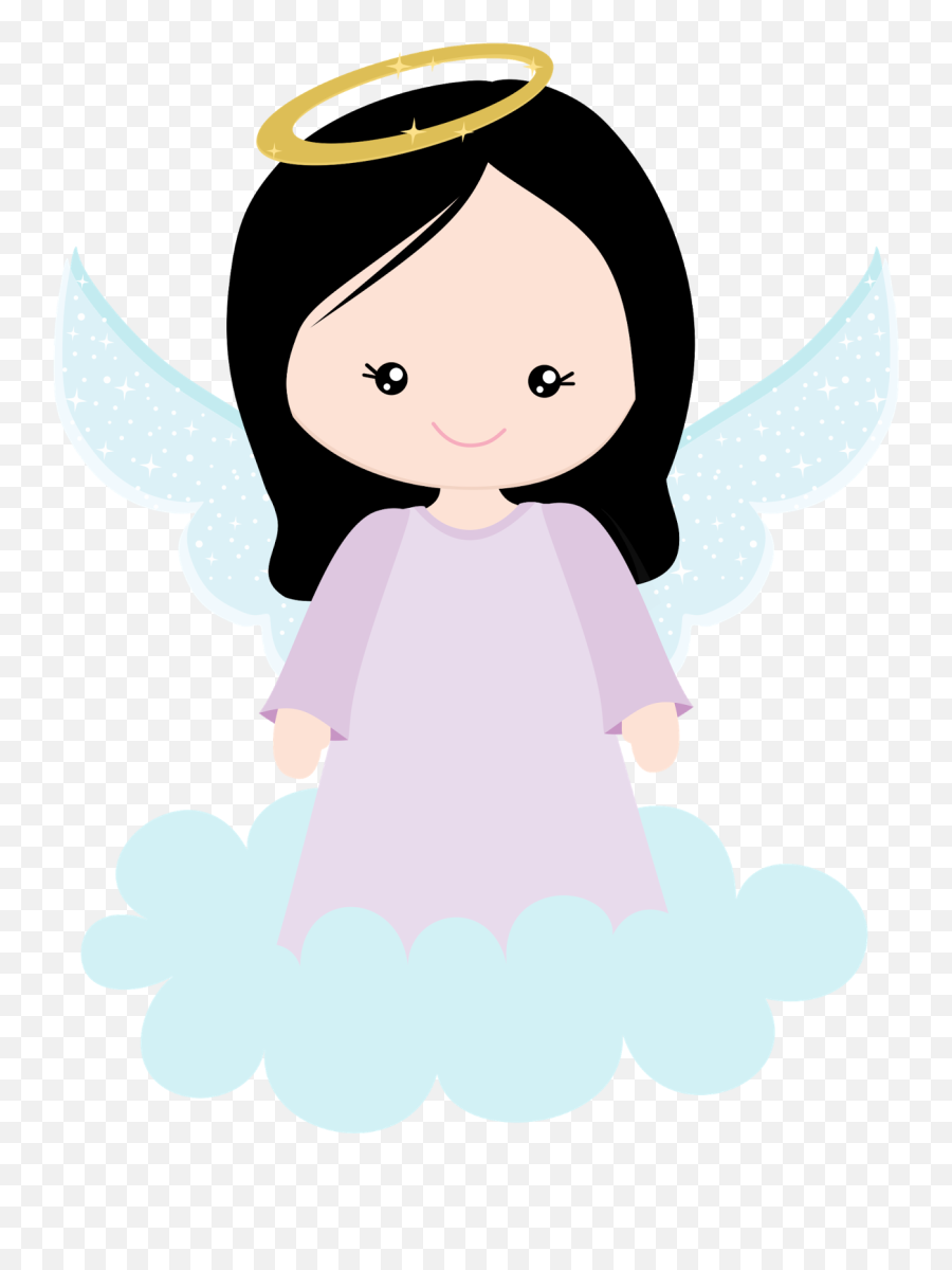 Baby Clip Art Clip Art Angel Clipart - Niña Angelitas Para Bautizo Emoji,Heaven Clipart
