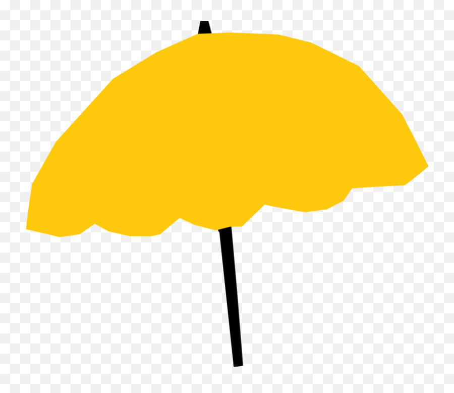 Png Yellow Umbrella Clipart - Clip Art Emoji,Protest Clipart