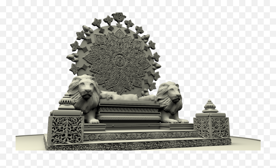 Throne Png Photo - White Lion Throne Png Emoji,Throne Png
