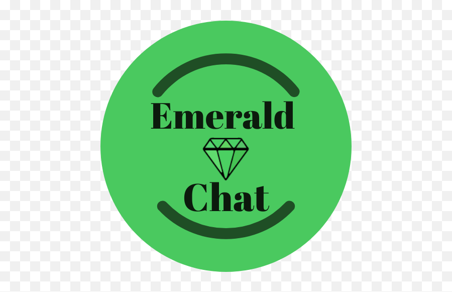 Space Video Chat Logo U2013 Emerald Chat U2013 Omegle Alternative 2020 - Ahorra Y Se Feliz Emoji,Omegle Logo