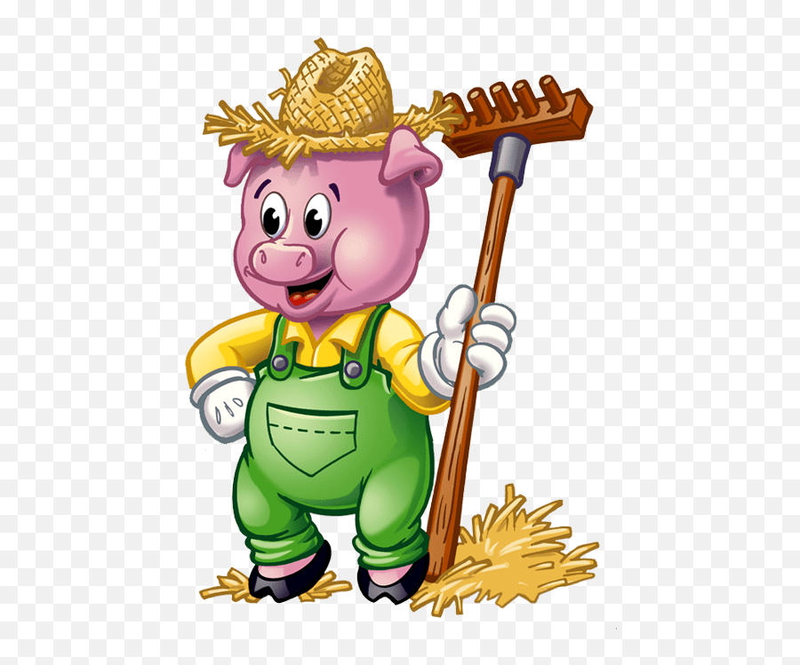 Three Little Pigs Clipart - Three Little Pigs Pig 1 Emoji,Pigs Clipart